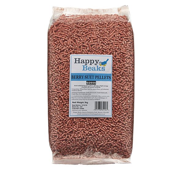 High Energy Berry Suet Pellets